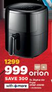 Orion 5L Digital Air Fryer OYAF-0501D