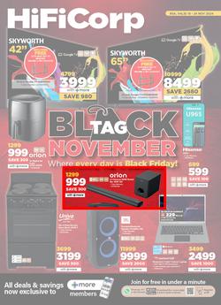 HiFi Corp : Black Tag November (18 November - 24 November 2024), page 1