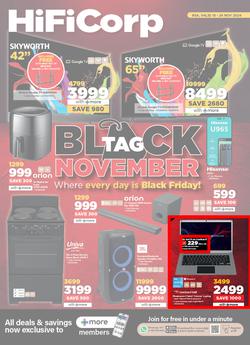 HiFi Corp : Black Tag November (18 November - 24 November 2024), page 1