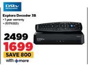 Dstv Explora Decoder 3B