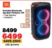 JBL Portable Bluetooth Speaker Party Box 110