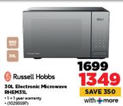 Russell Hobbs 30L Electronic Microwave RHEM31L