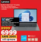 Lenovo Ideapad 1 Intel Core i3 Laptop