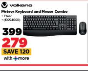 Volkano Meteor Keyboard & Mouse Combo