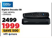 DStv HD Explora Decoder 3B