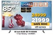 Hisense 85" QLED 4K TV-85Q6N