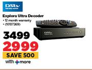 DStv Explora Ultra Decoder