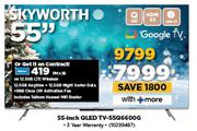 Skyworth 55" QLED TV 55G6600G