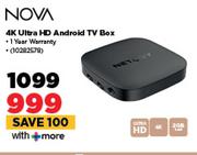 Nova 4K Ultra HD Android TV Box 10282579