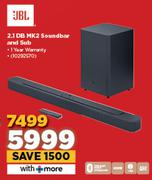 JBL 2.1 DB MK2 Soundbar & Subwoofer