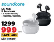 Soundcore Life Note 3i Earphones-Each