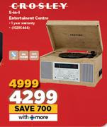 Crosley 5 In 1 Entertainment Centre
