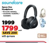 Sound Core Space One Headphone-Each