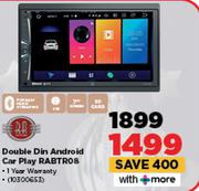 RA Double Din Android Car Play RABTR08