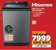 0Hisense 18Kg Top Loader WT5T1825DT