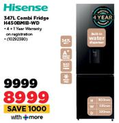 Hisense 347L Combi Fridge H450BMIB-WD