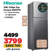 Hisense 154L Fridge Top Freezer H225TTS