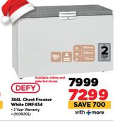 Defy 386Ltr Chest Freezer White DMF454