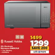 Russell Hobbs 20Ltr Electronic Microwave RHEM21LB