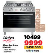 Univa 90cm Gas Stove UGO19 Si