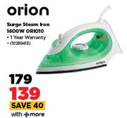 Orion Surge Steam Iron 1600W OR1010 10289413