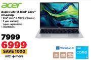 Acer Aspire Lite 14 Intel Core i3 Laptop