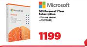 Microsoft 365 Personal (1 Year Subscription)