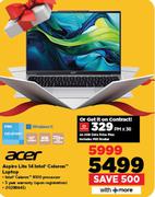 Acer Aspire Lite 14 Intel Celeron Laptop-On 2GB Data Price Plan 