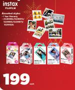 Instax Fujifilm Assorted Styles-Each
