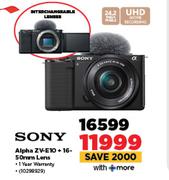 Sony Alpha ZV-E10 + 16-50mm Lens