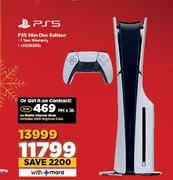 PS5 Slim Disc Edition 10296598