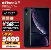 Apple iPhone XR 64GB Black Pre Owned-Each