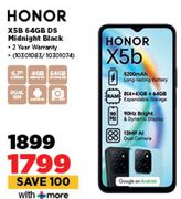 Honor X5B 64GB DS Midnight Black 