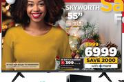 Skyworth 55" UHD Google TV 55SUE9350F
