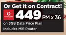 22Toshiba 65" UHD Smart TV 65C350MN-On 3GB Data Price Plan