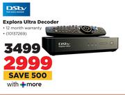 DSTV Explora Ultra Decoder 10137269