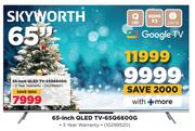 Skyworth 55-Inch QLED TV-55Q6600G