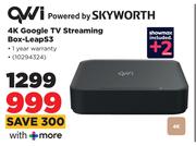 Skyworth 4K Google TV Streaming Box-LeapS3
