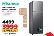 Hisense 154Ltr Fridge Top Freezer H225TTS