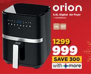 Orion 5.5Ltr Digital Air Fryer 10299622