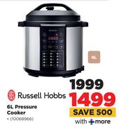 Russell Hobbs 6Ltr Pressure Cooker 10068966