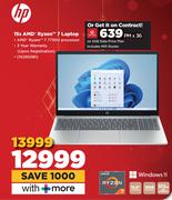 HP 15s AMD Ryzen 7 Laptop 10295081