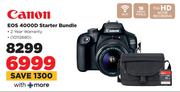 Canon EOS 4000D Starter Bundle 10112680