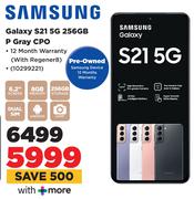Samsung Galaxy S21 5G 256GB (P Grey) CPO 10299221