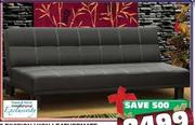 3 Division Lyon Leathermate Sleeper Couch