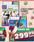 XBOX 360 Kinect Joy Ride/Sports-Each