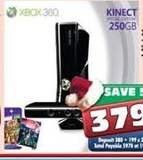 XBOX 360 + Kinect + 2 Games