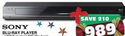 Sony Blu Ray Player