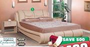 House & Home International Exclusively Lucci Sleigh Bed