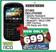 Alcatel OT-803 Cellphone